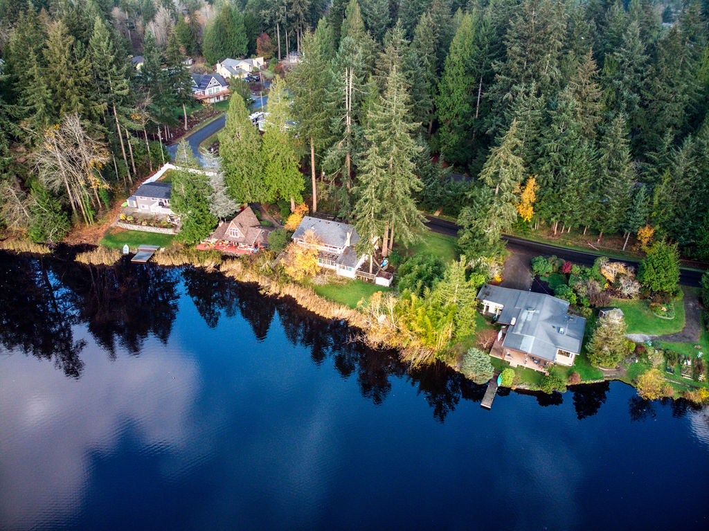 gig harbor homes from above
